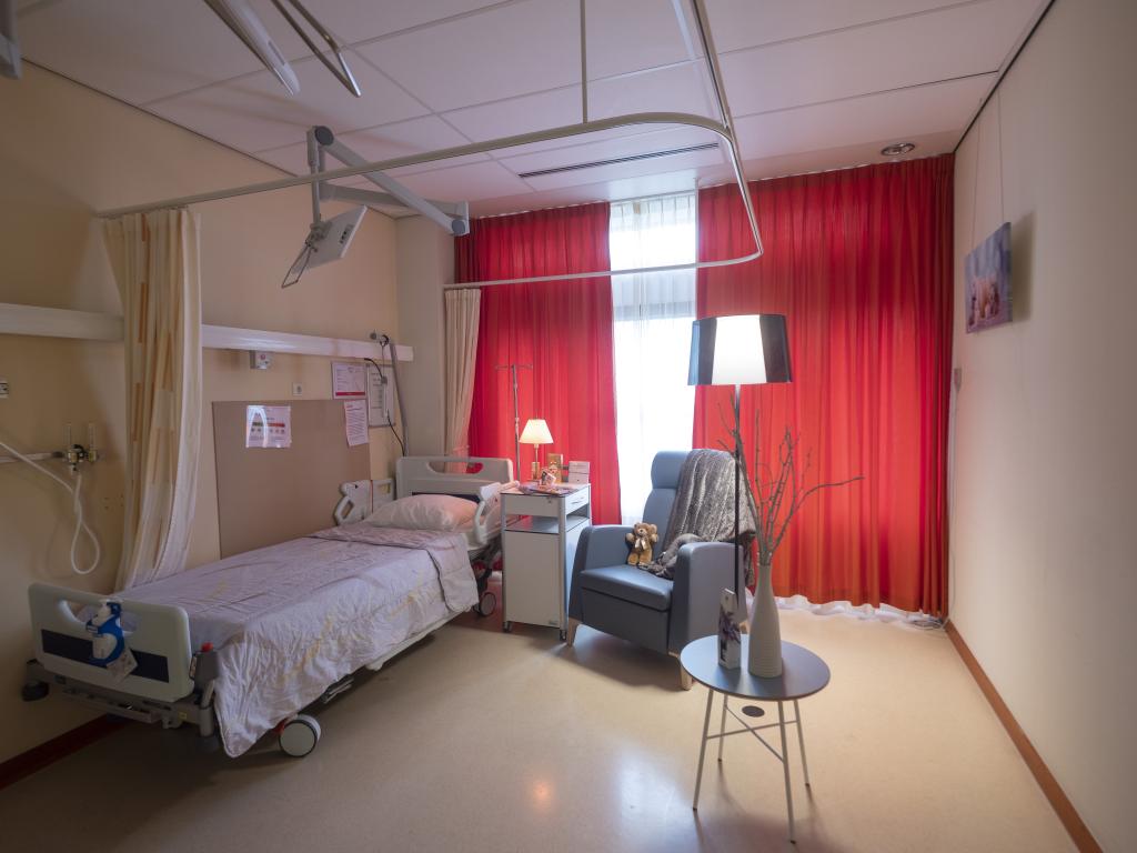 Mobiele hospicekamer