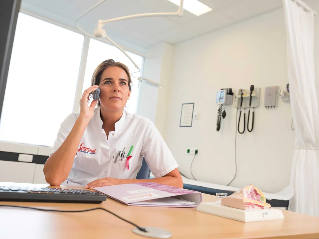 Telefonisch consult Franciscus Borstkliniek