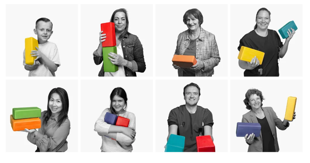 De gezichten van de campagne - geef kleur