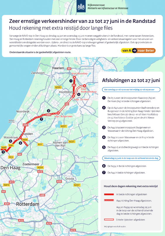 Rijkswaterstaat NAVO top