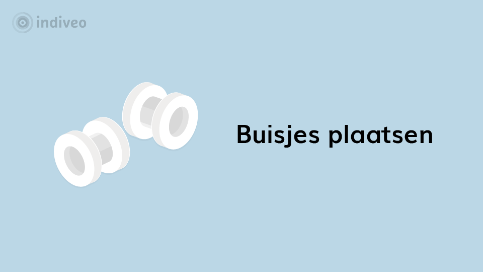 Buisjes plaatsen