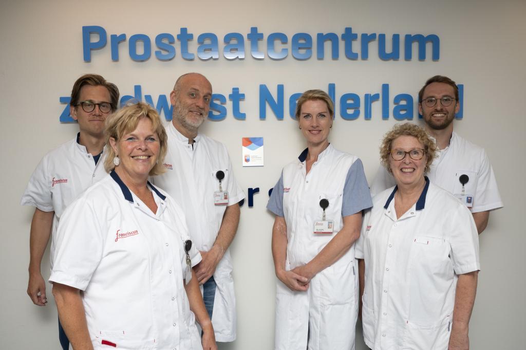 Behandelteam Franciscus bij Prostaatcentrum Zuidwest Nederland
