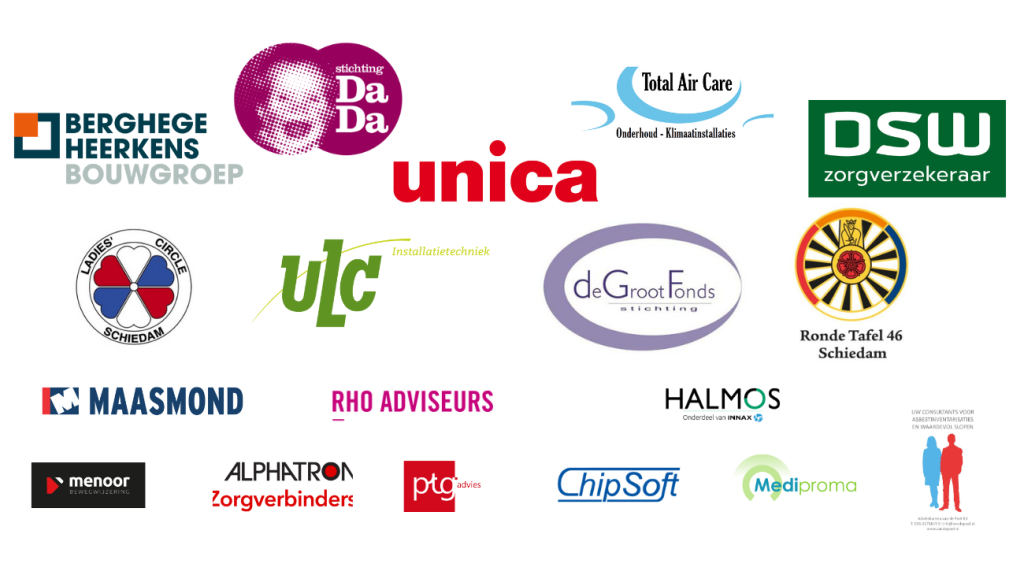 Logo's bedrijven Franciscus Foundation