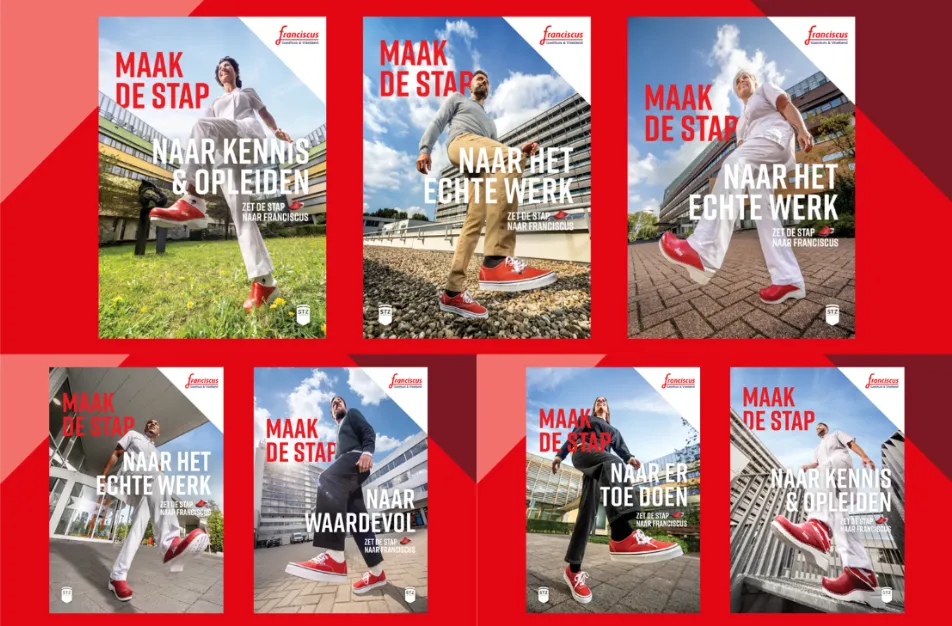 Het echte werk campagne Franciscus
