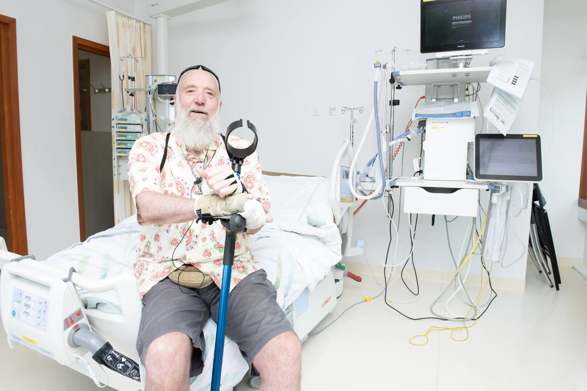 Ron Lammeree, voormalig IC patiënt