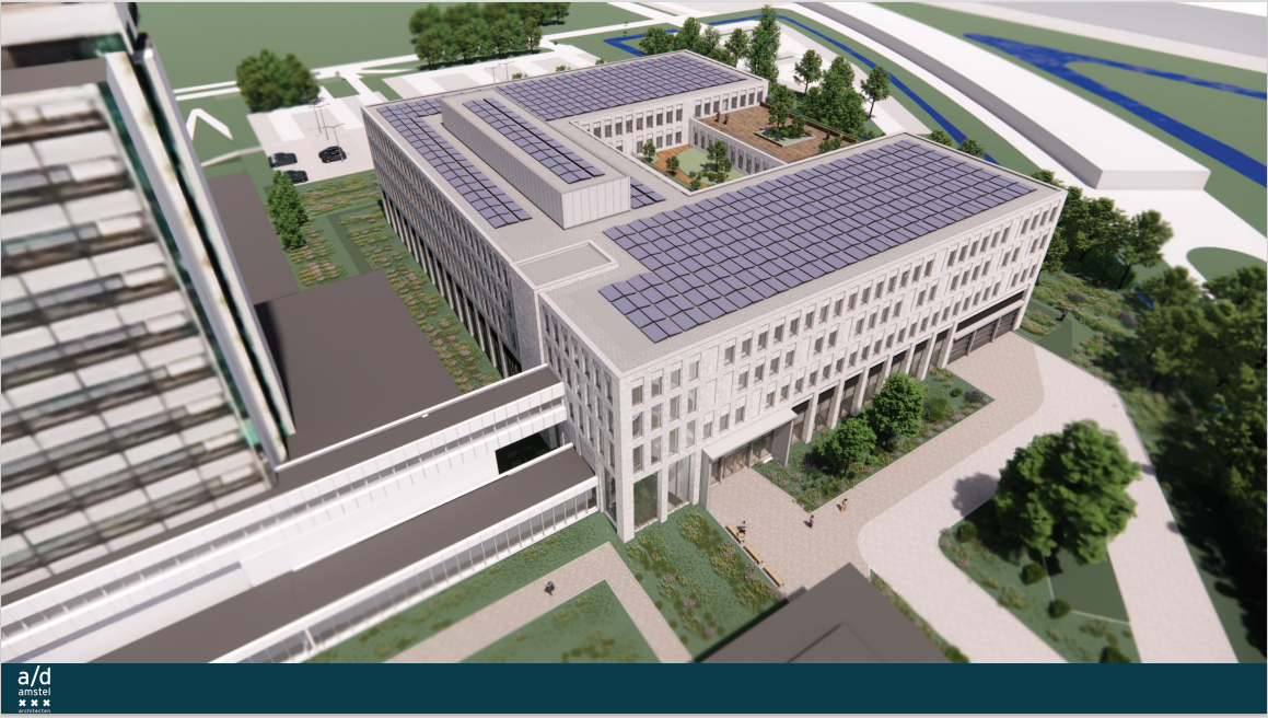 De nieuwe verbindingsgang van Franciscus Gasthuis naar de nieuwbouw