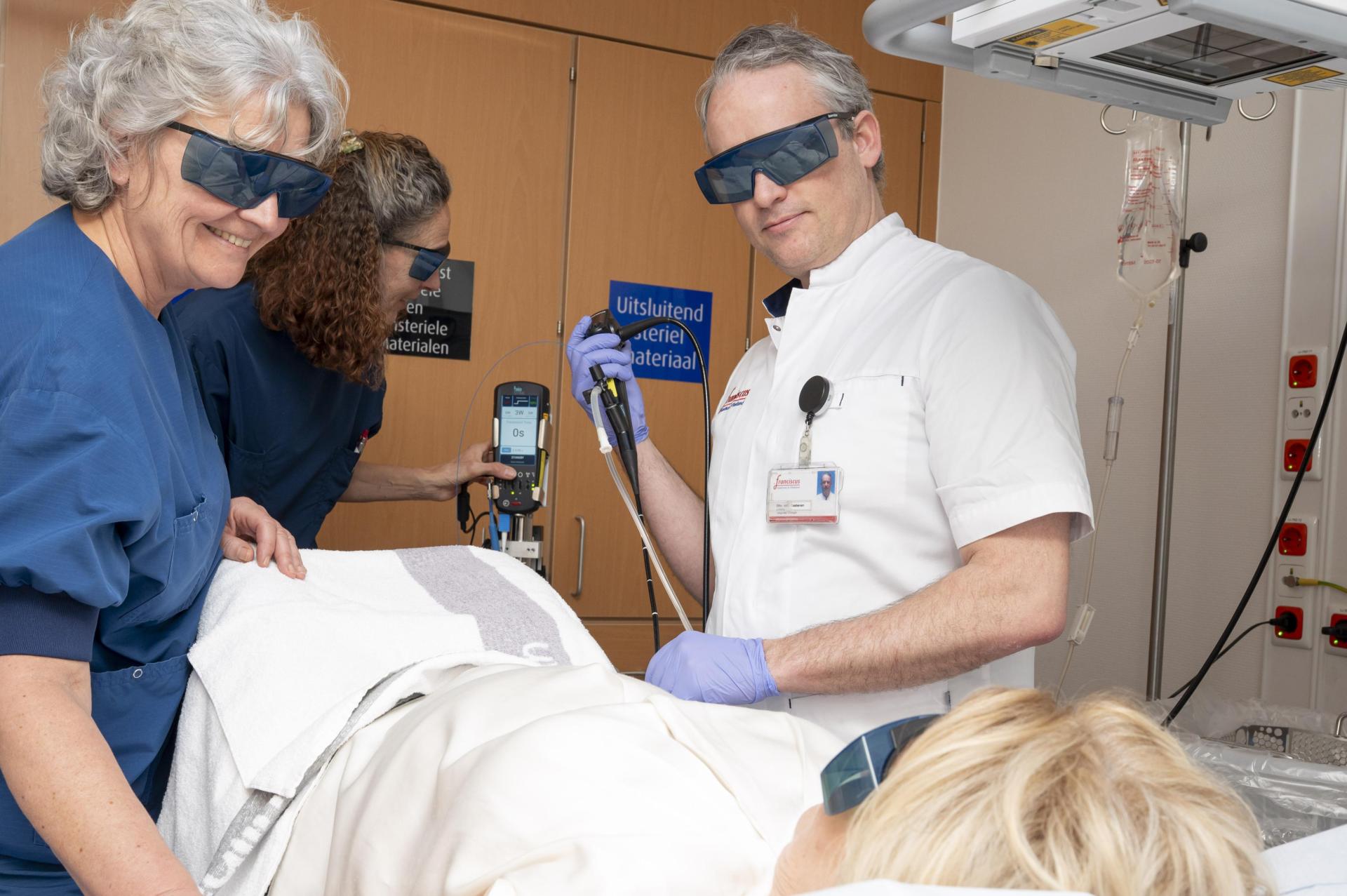 Nieuwe lasertechniek voor behandeling van kleine blaastumoren