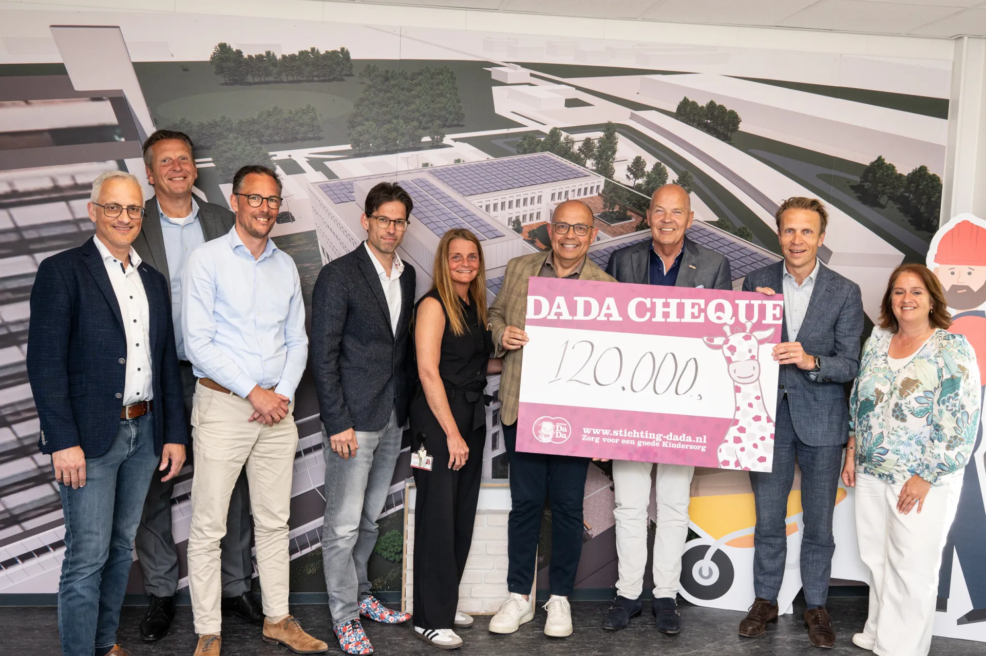 Stichting DaDa doneert 120.000 euro voor Kind & Familiedaktuin