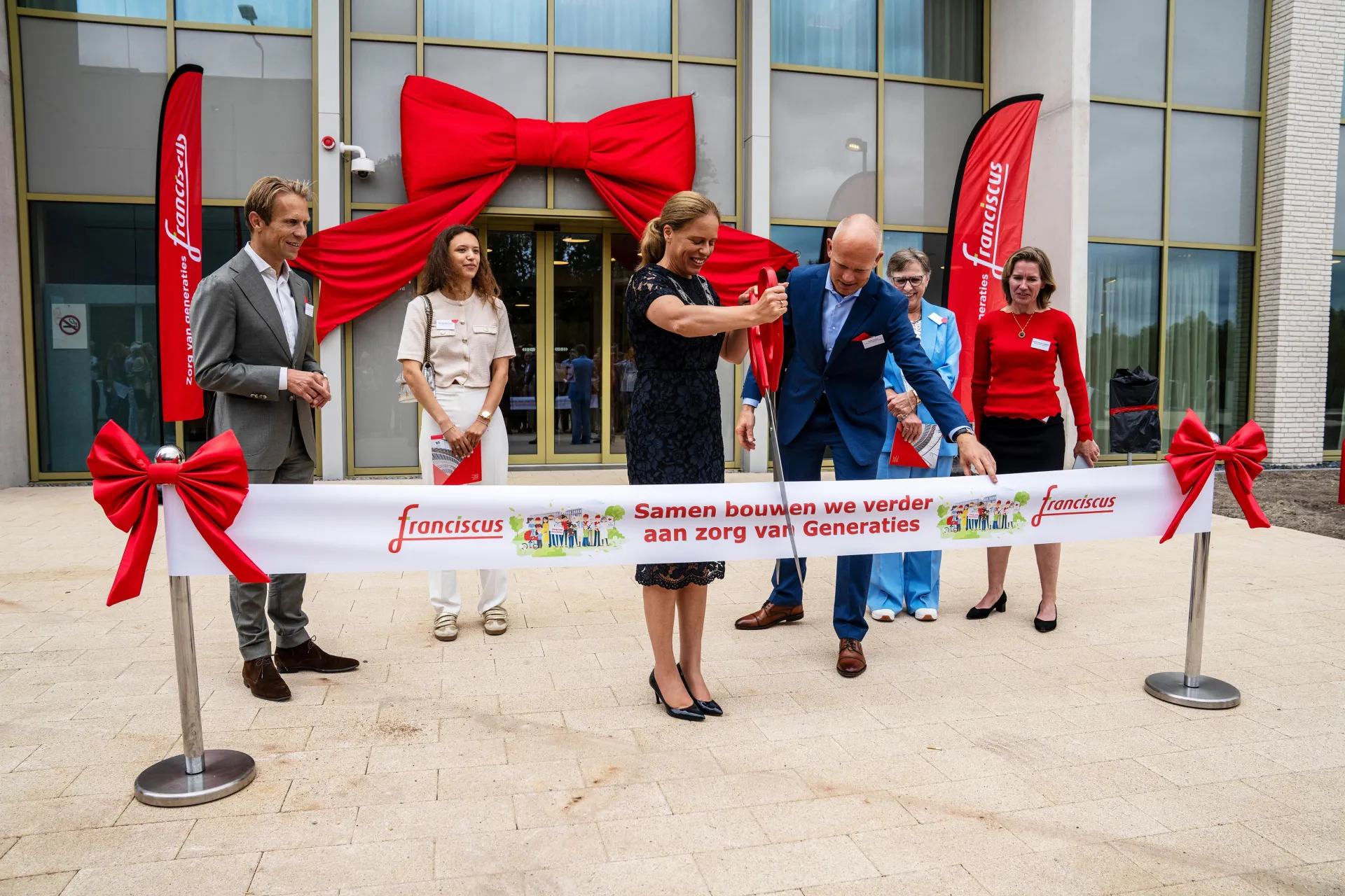 Opening nieuwbouw Franciscus Gasthuis met Carola Schouten